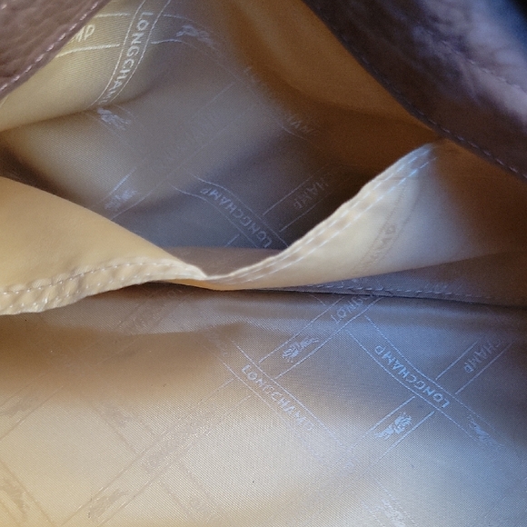 Longchamp Brown Leather Tote Bag - Picture 14 of 16